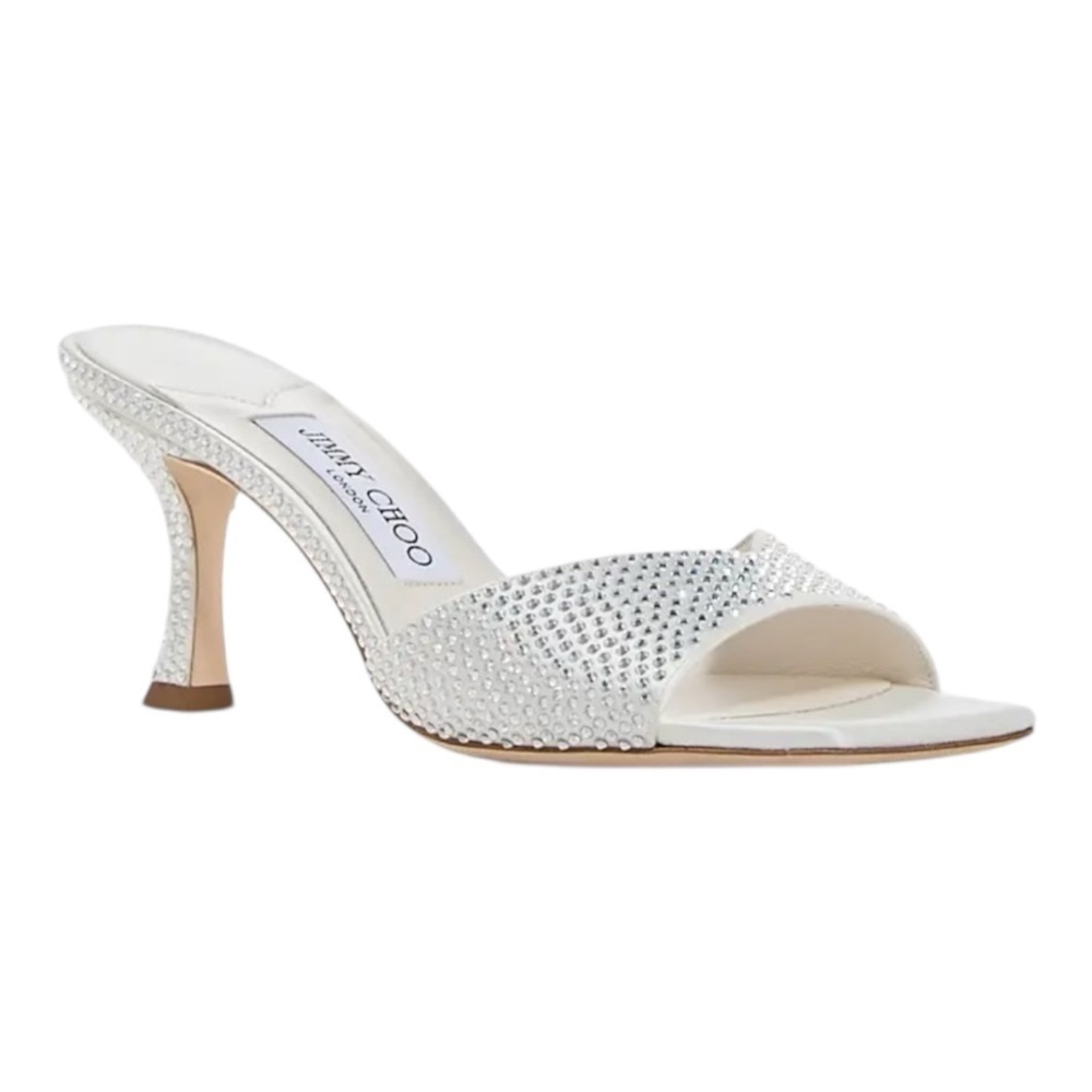 Jimmy Choo
Women's Skye 70 Embellished Slide Sandals